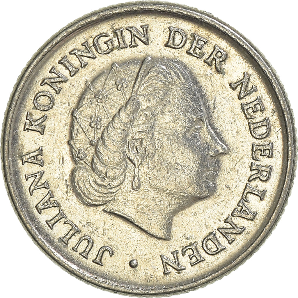 Münze, Niederlande, 10 Cents, 1974