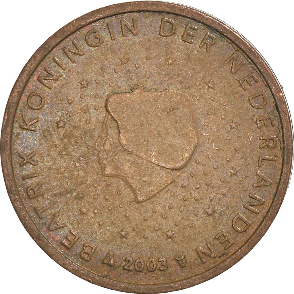 Coin, Netherlands, 2 Euro Cent, 2003