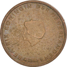 Coin, Netherlands, 2 Euro Cent, 2003