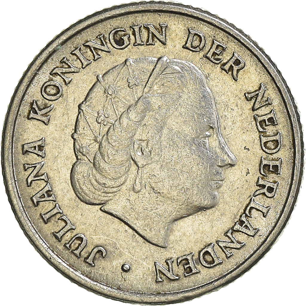 Münze, Niederlande, 10 Cents, 1954