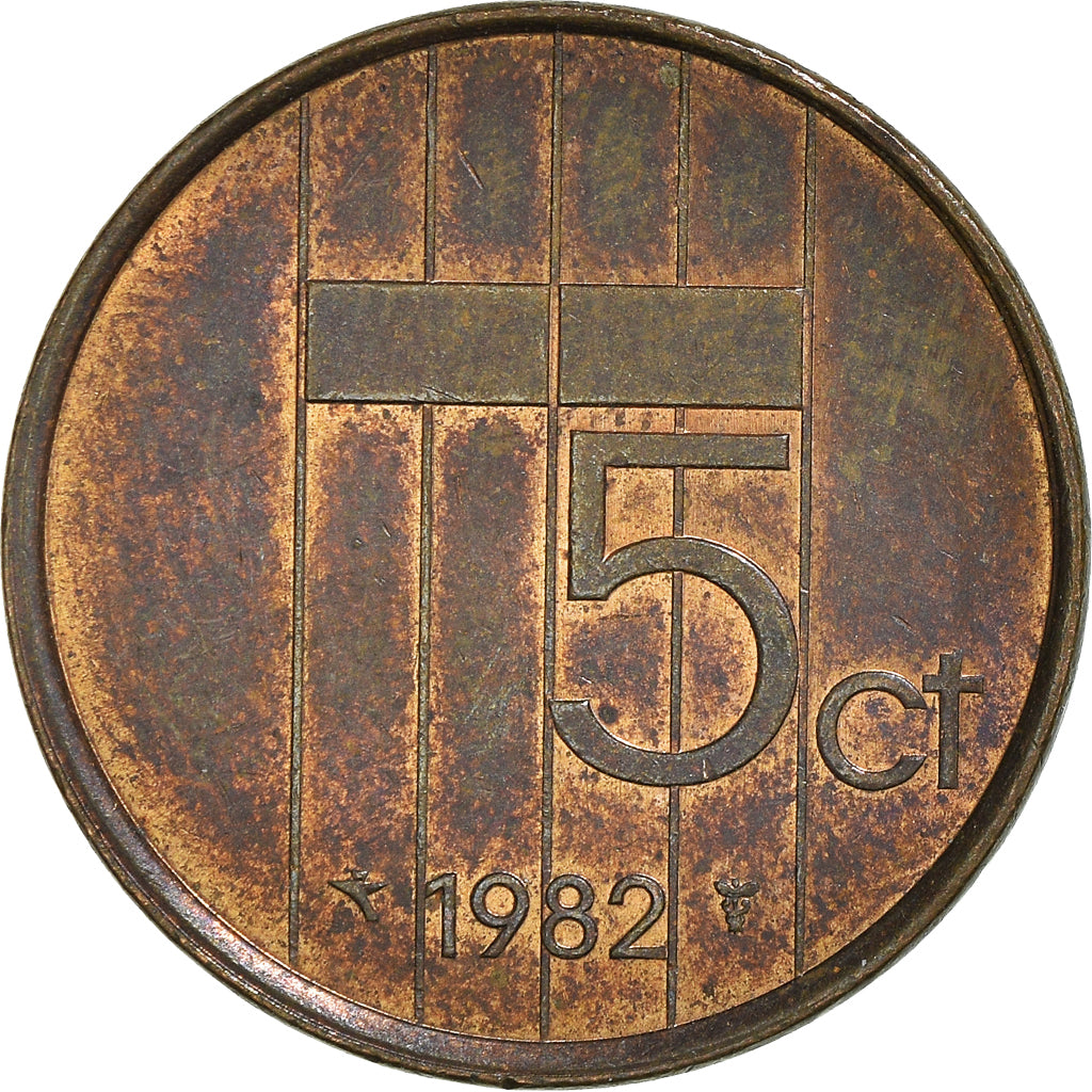 Munten, Nederland, 5 Cents, 1982