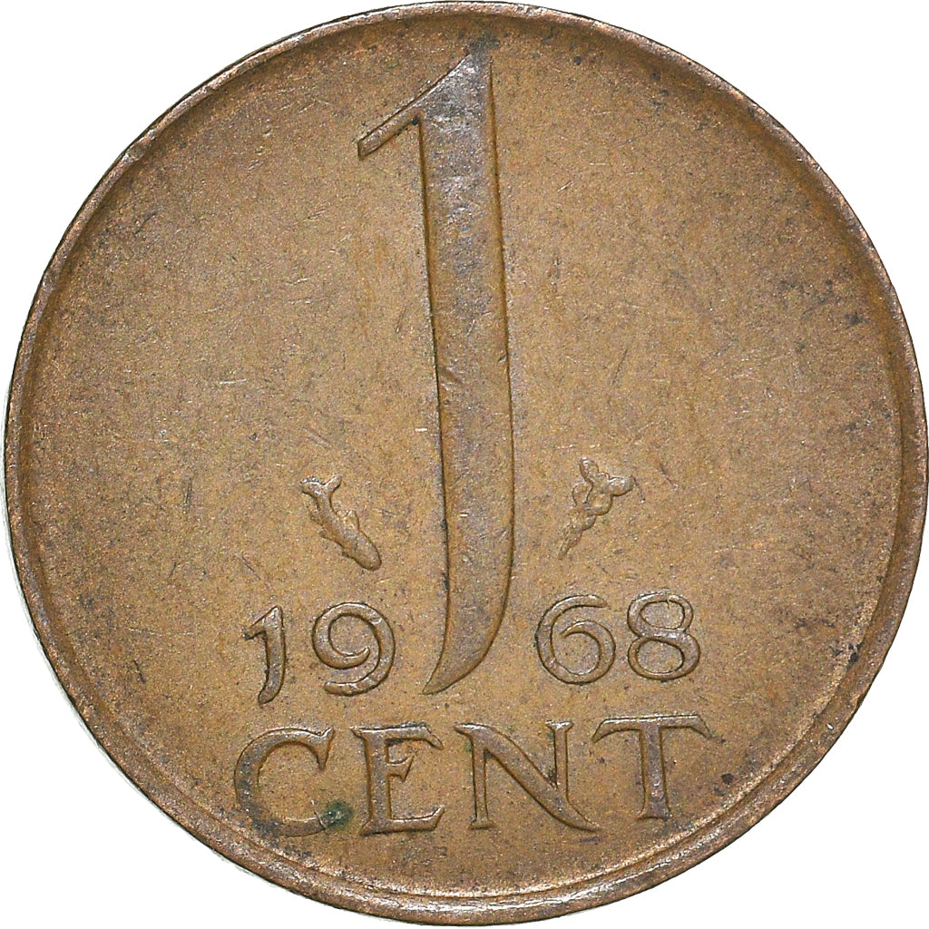 Moneta, Paesi Bassi, Cent, 1968