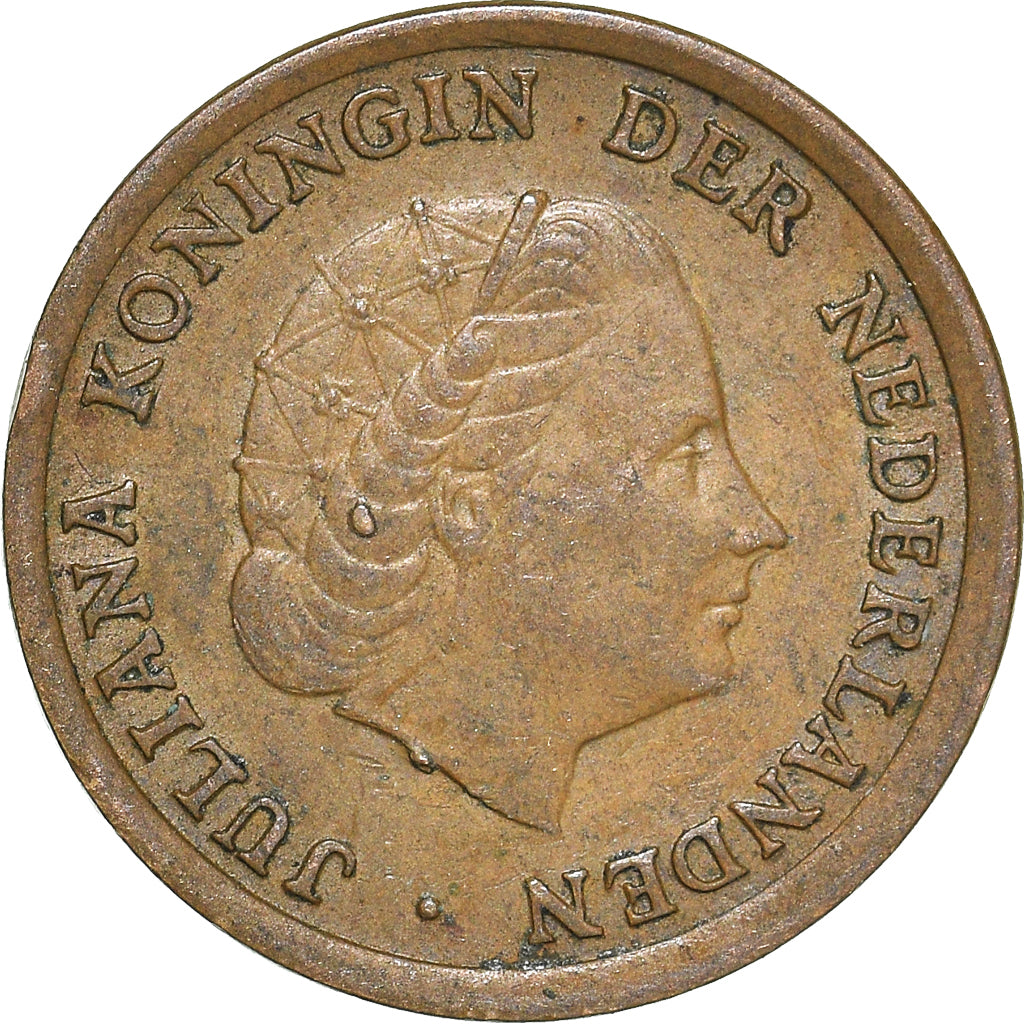Coin, Netherlands, Cent, 1965