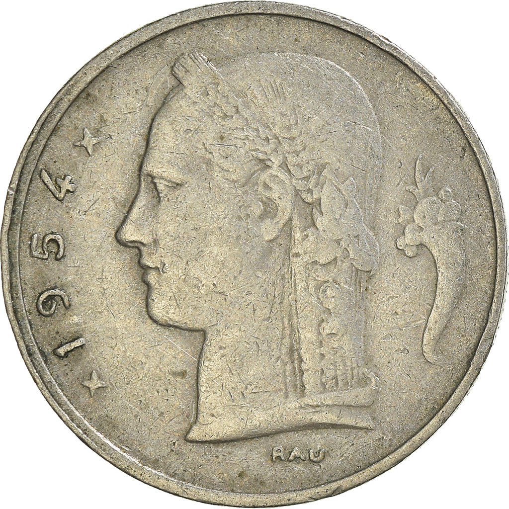 Monnaie, Belgique, Franc, 1954