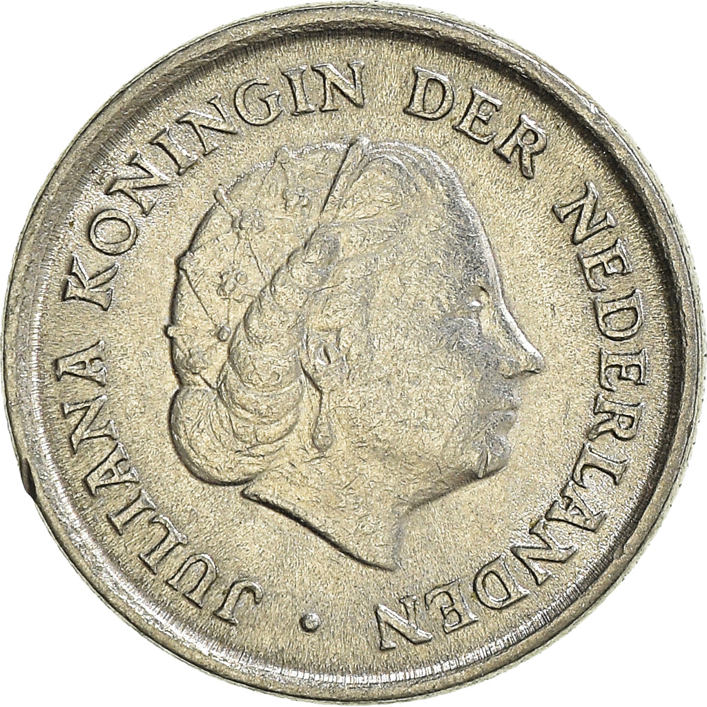 Moneta, Holandia, 10 Cents, 1965