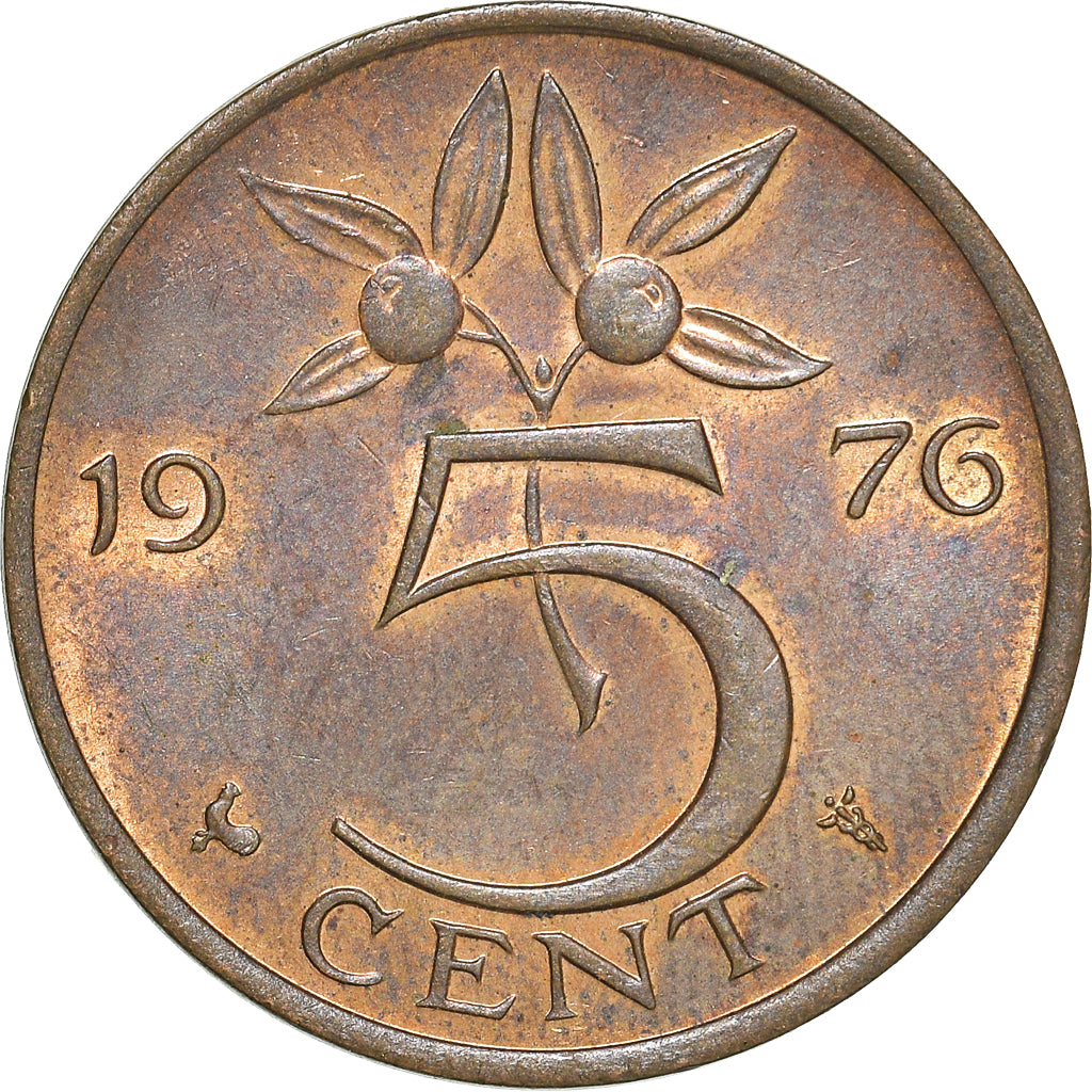 Moneta, Holandia, 5 Cents, 1976