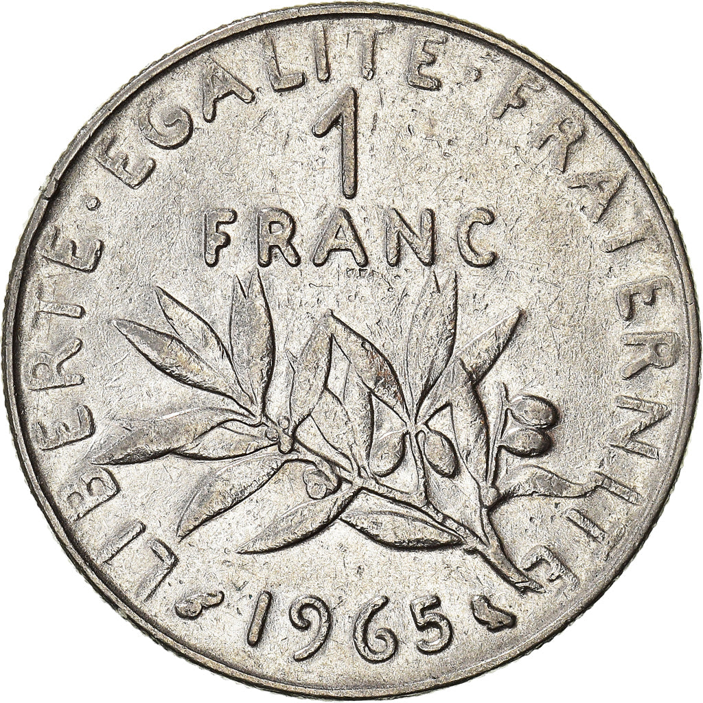 Munten, Frankrijk, Franc, 1965