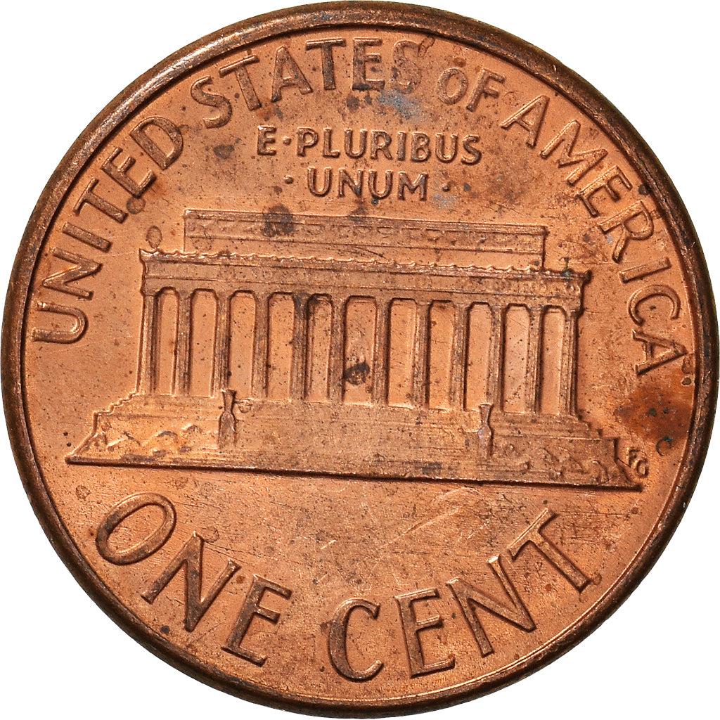 Moneta, Stati Uniti, Cent, 1988