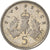 Moneda, Gran Bretaña, 5 Pence, 1991