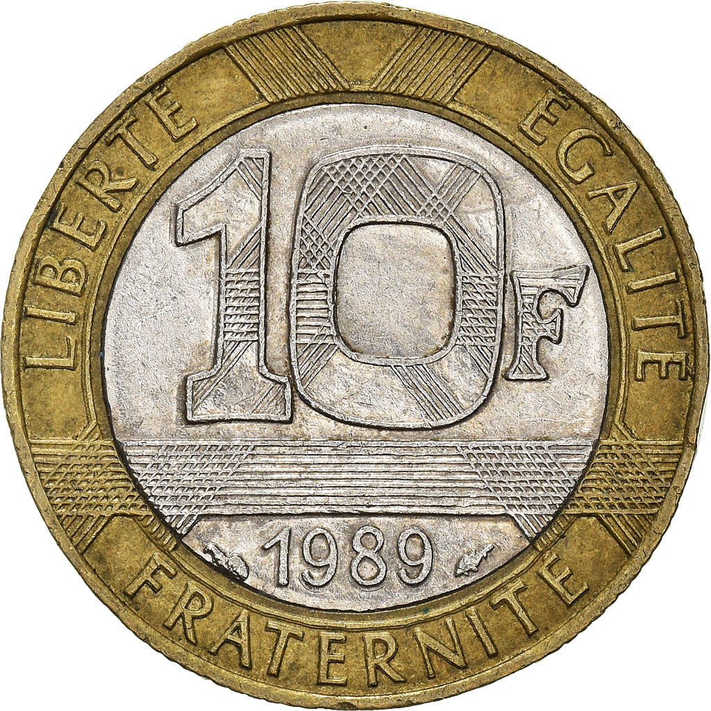 Münze, Frankreich, 10 Francs, 1989