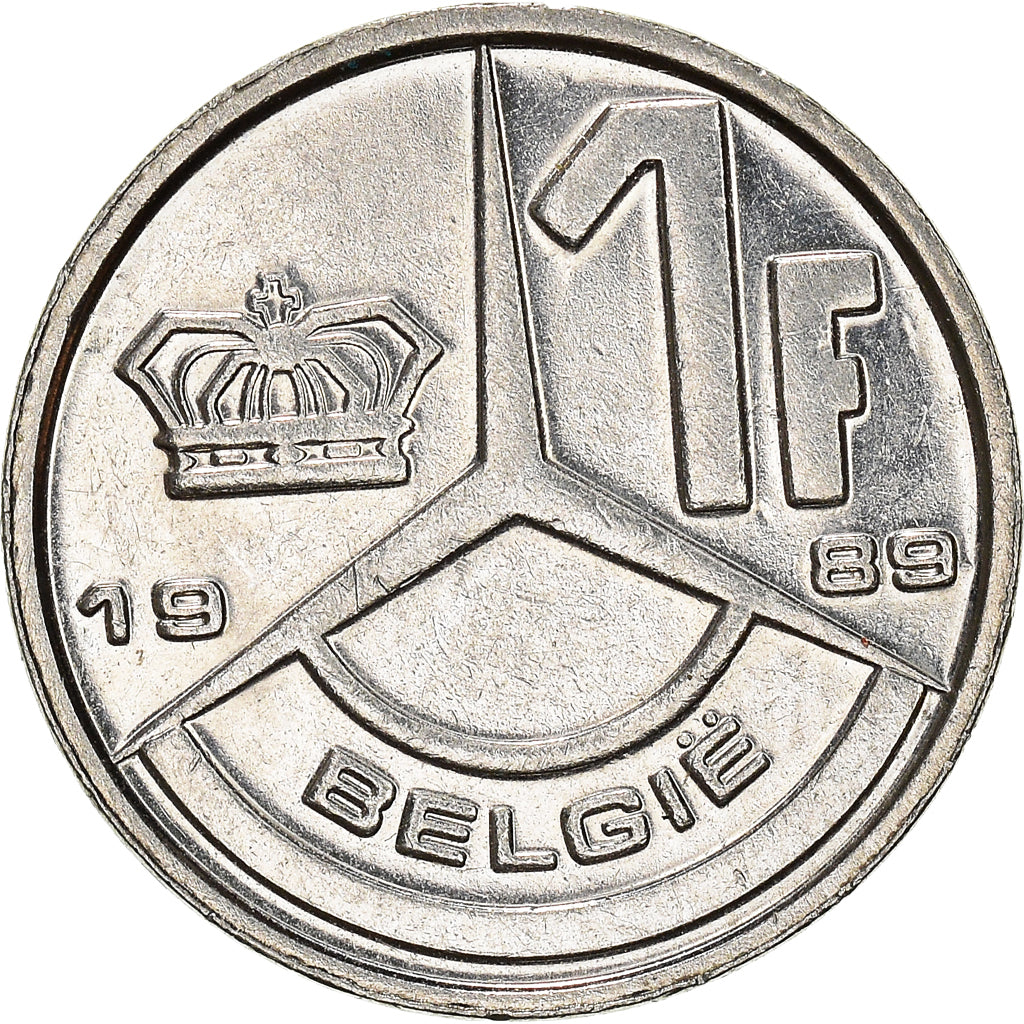 Moneta, Belgio, Franc, 1989