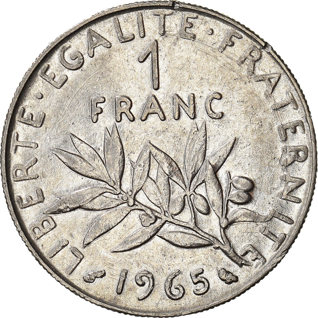 Monnaie, France, Franc, 1965