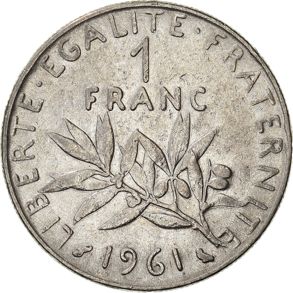 Munten, Frankrijk, Franc, 1961