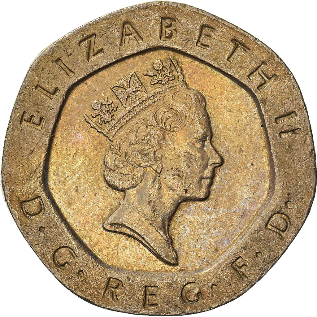 Moneta, Wielka Brytania, 20 Pence, 1993