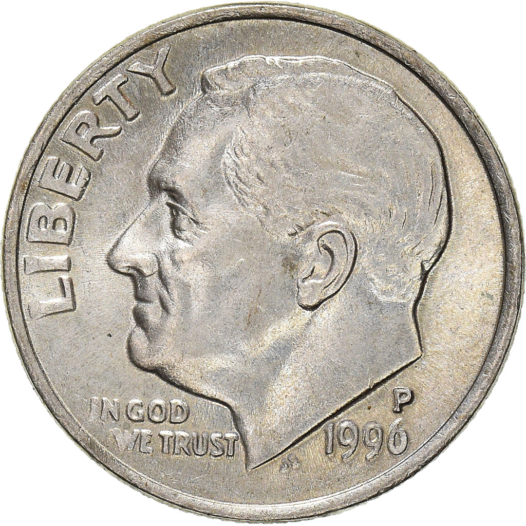 Münze, Vereinigte Staaten, Dime, 1996