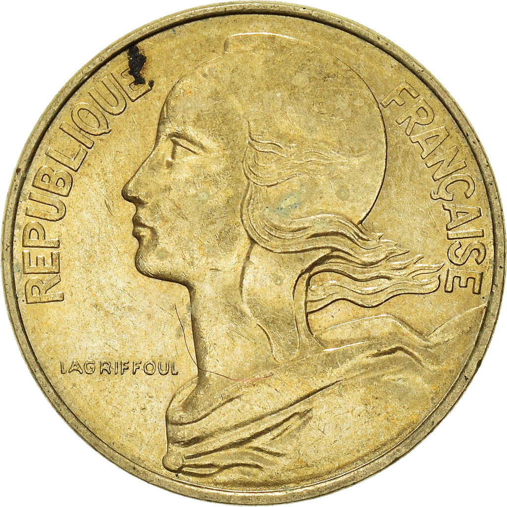 Moneta, Francia, 10 Centimes, 1983