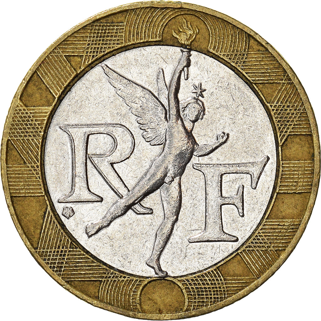 Coin, France, 10 Francs, 1991