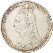 Great Britain, Victoria, Shilling, 1892, VF(30-35), Silver, KM:774