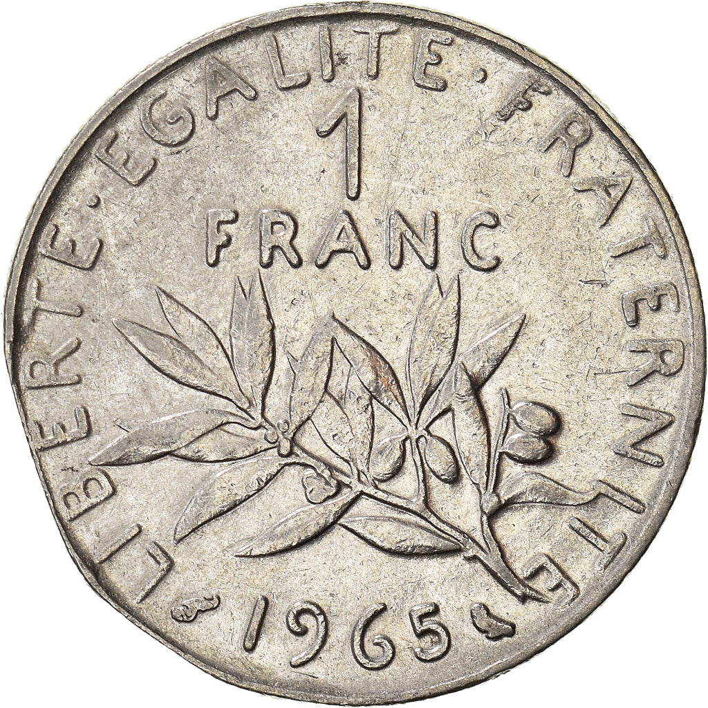 Monnaie, France, Franc, 1965