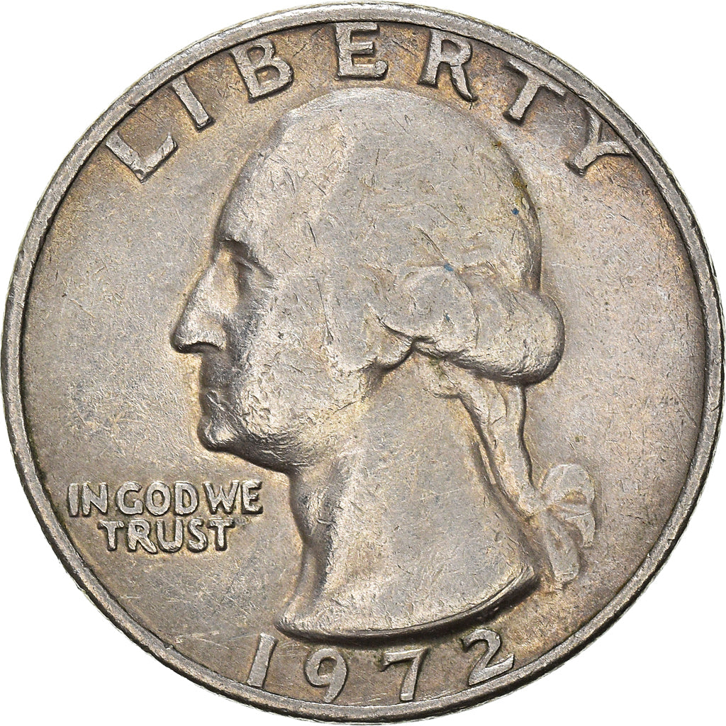 Moneda, Estados Unidos, Quarter, 1972
