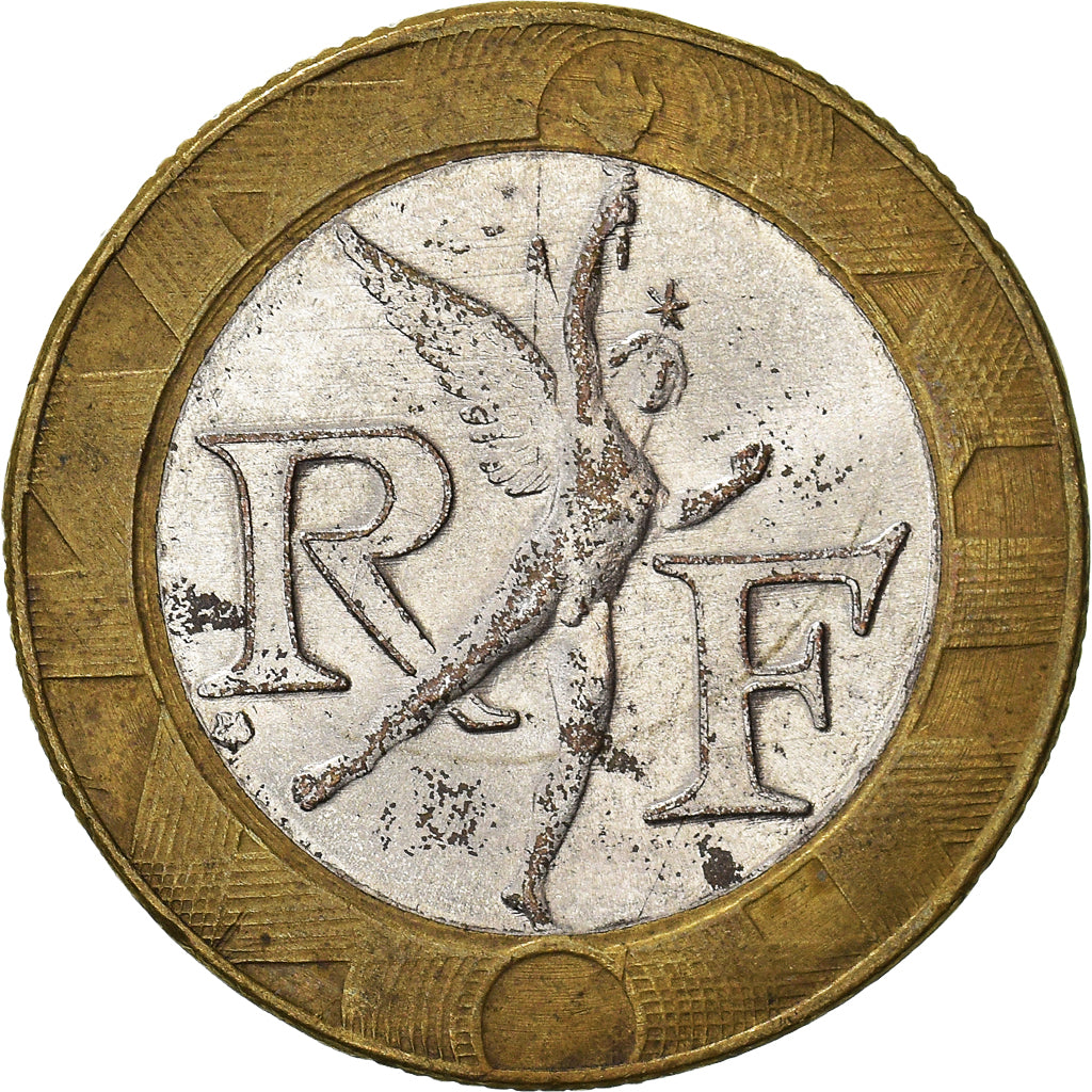 Coin, France, 10 Francs, 1990