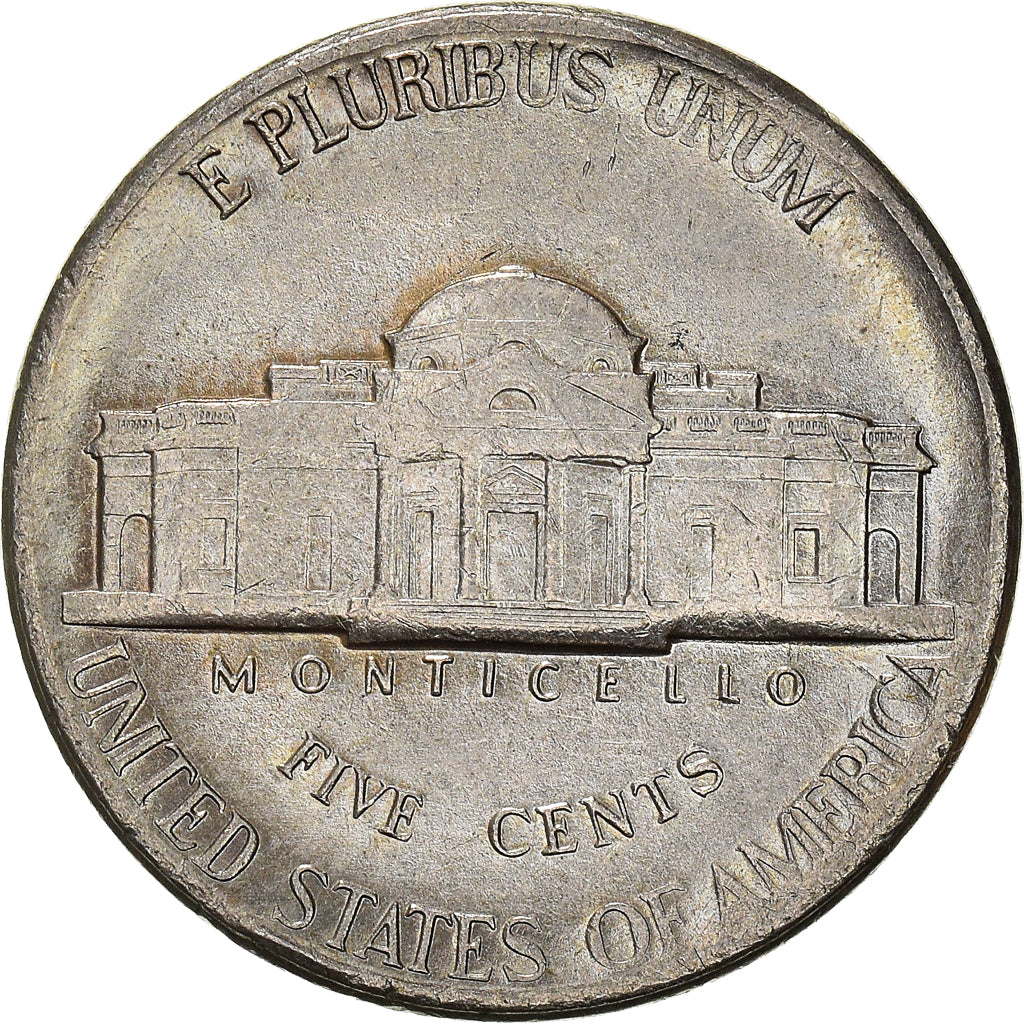 Moeda, Estados Unidos da América, 5 Cents, 1996