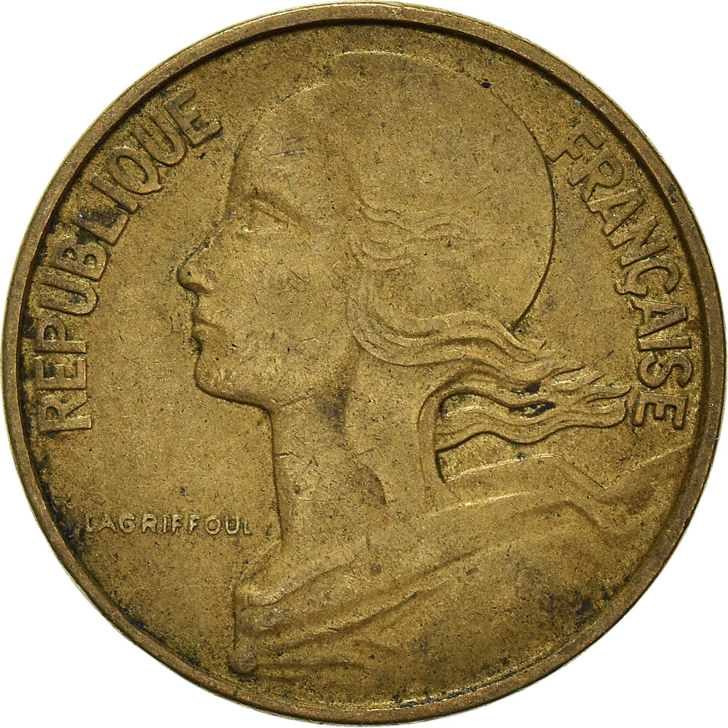 Moneta, Francia, 10 Centimes, 1967