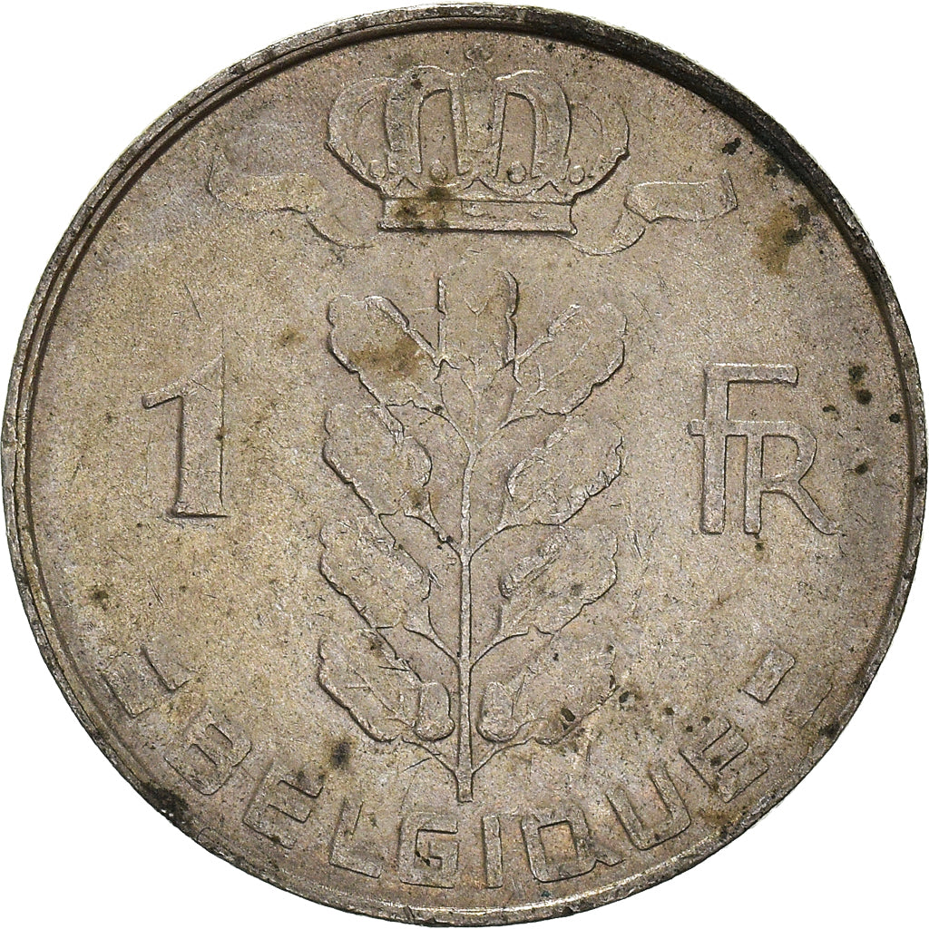 Coin, Belgium, Franc, 1977