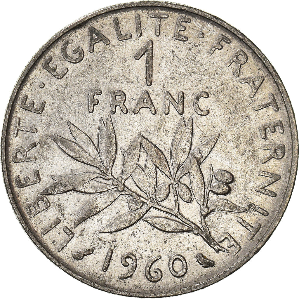 Monnaie, France, Franc, 1960