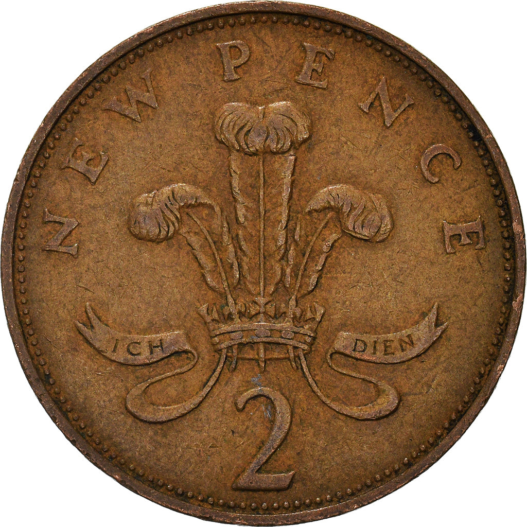 Moneta, Wielka Brytania, 2 New Pence, 1971