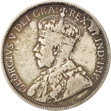 NEWFOUNDLAND, 50 Cents, 1917, Royal Canadian Mint, Ottawa, TB+, Argent, KM:12