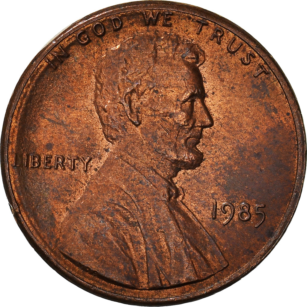 Moneta, Stati Uniti, Cent, 1985