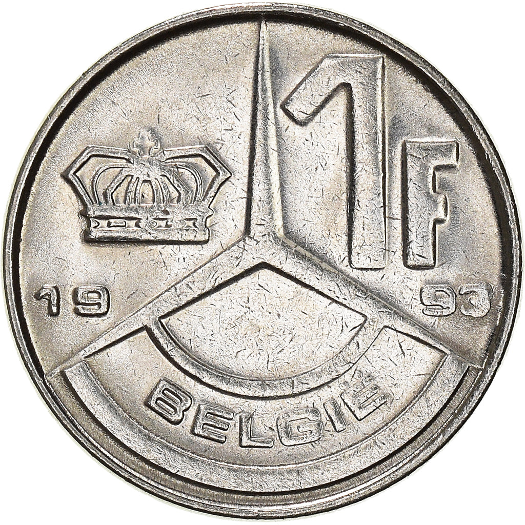 Moneta, Belgia, Franc, 1993