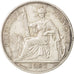 FRENCH INDO-CHINA, 20 Cents, 1937, Paris, TTB+, Argent, KM:17.2
