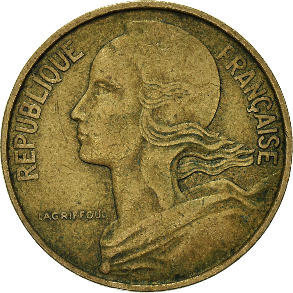 Moneta, Francia, 10 Centimes, 1969