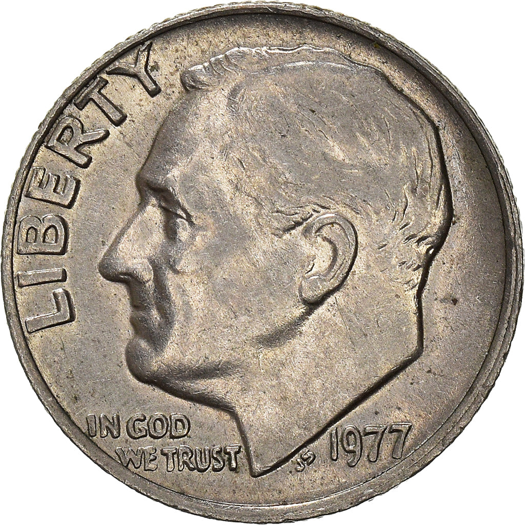 Münze, Vereinigte Staaten, Dime, 1977
