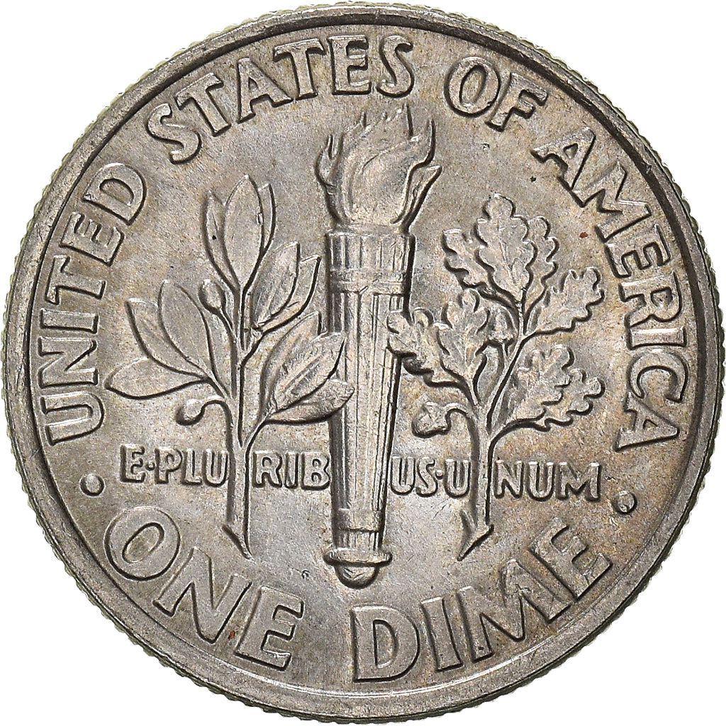 Moneda, Estados Unidos, Dime, 1996