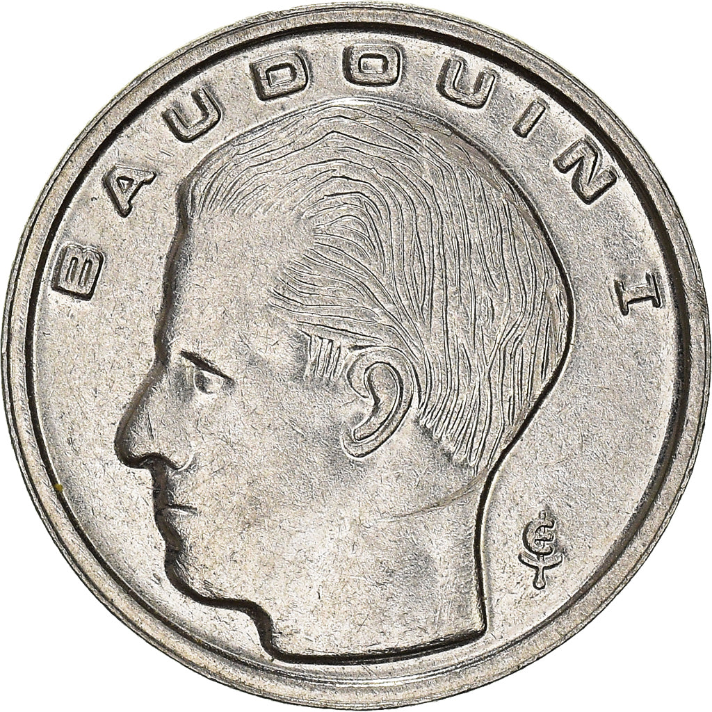 Coin, Belgium, Franc, 1989