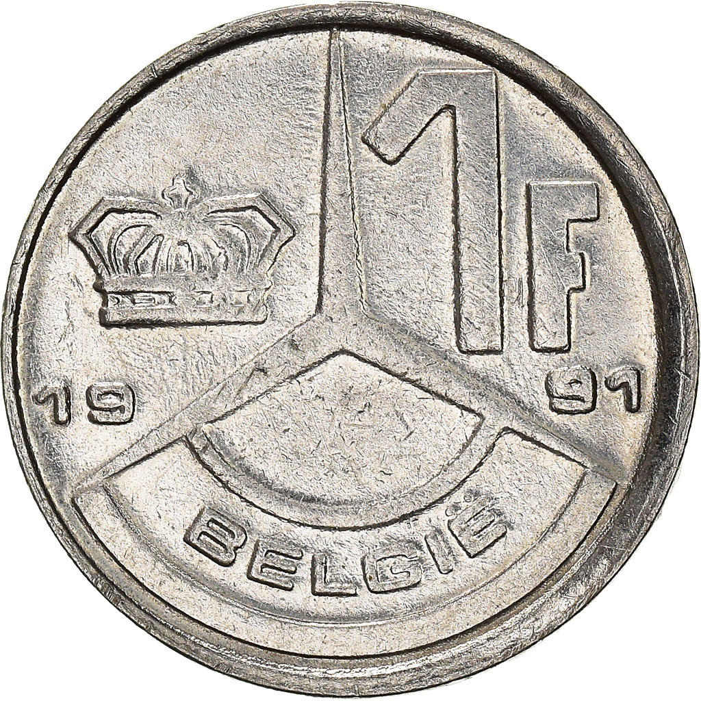Munten, België, Franc, 1991