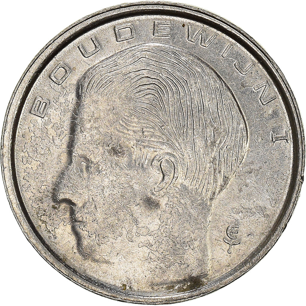 Coin, Belgium, Franc, 1990