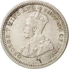Straits Settlements, George V, 5 Cents, 1935, AU(55-58), Silver, KM:36