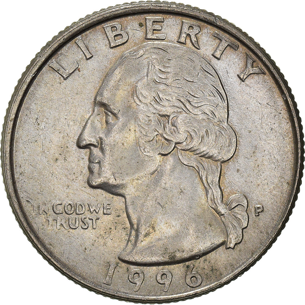 Moneda, Estados Unidos, Quarter, 1996