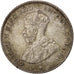 Coin, Straits Settlements, George V, 10 Cents, 1918, EF(40-45), Silver, KM:29a
