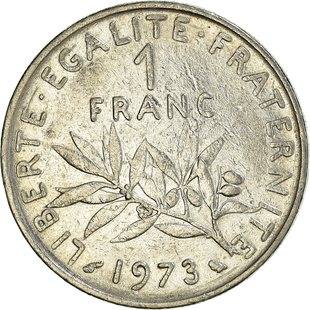 Munten, Frankrijk, Franc, 1973