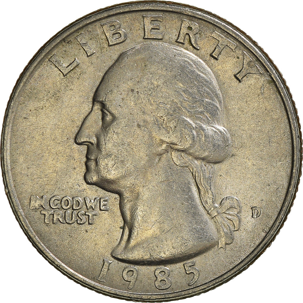 Monnaie, États-Unis, Quarter, 1985
