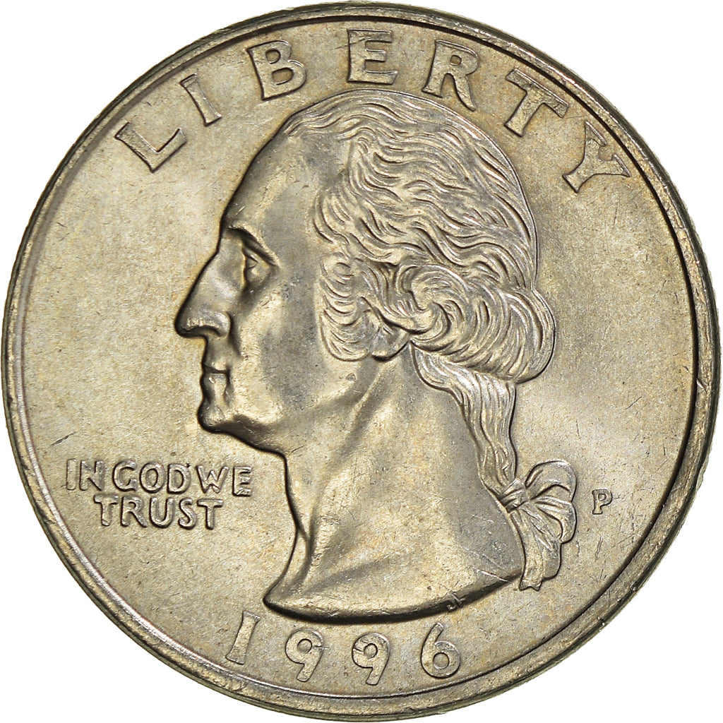 Moneda, Estados Unidos, Quarter, 1996