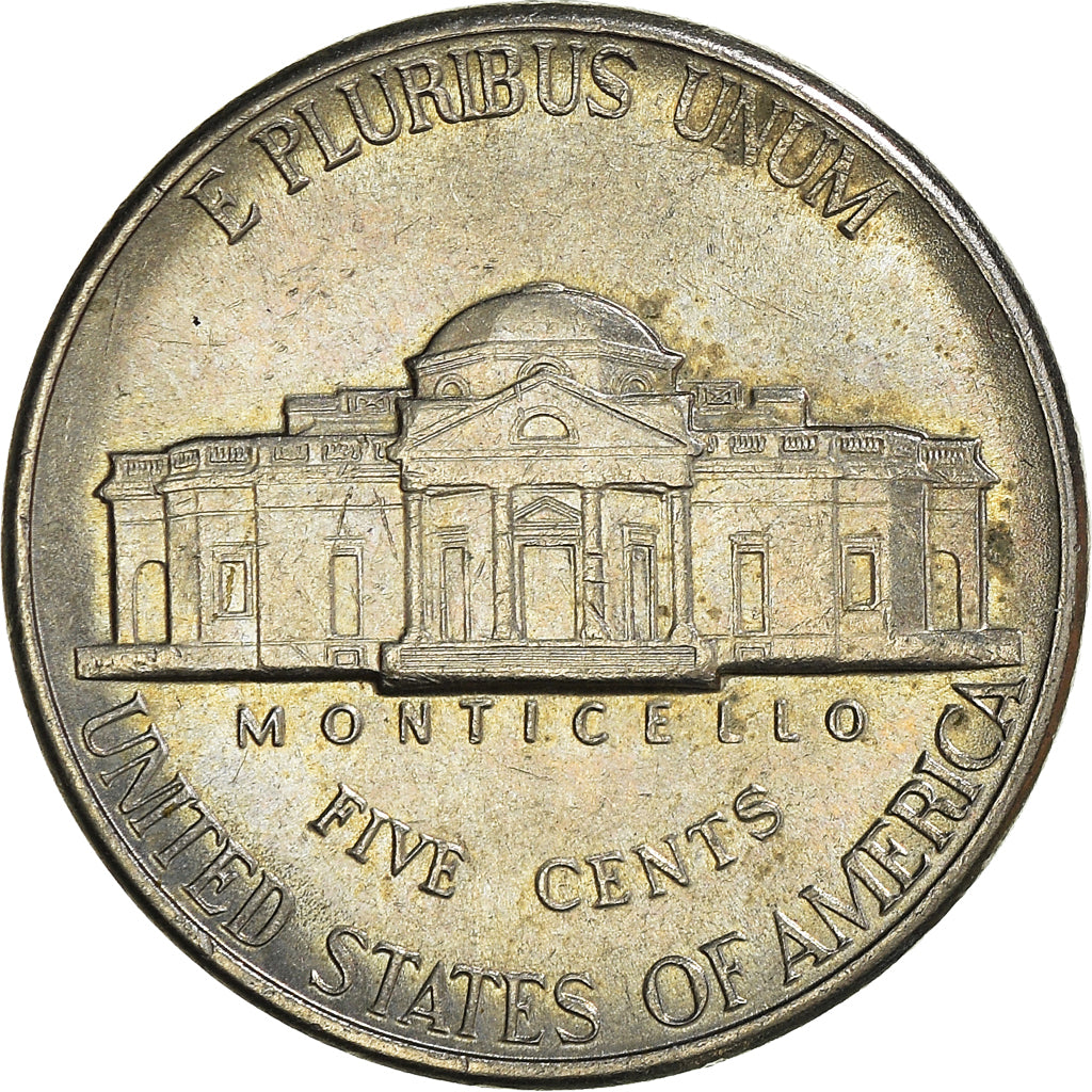 Moeda, Estados Unidos da América, 5 Cents, 1995