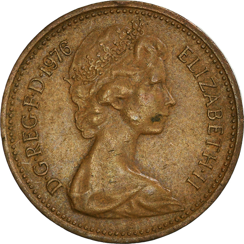 Moneta, Gran Bretagna, New Penny, 1976