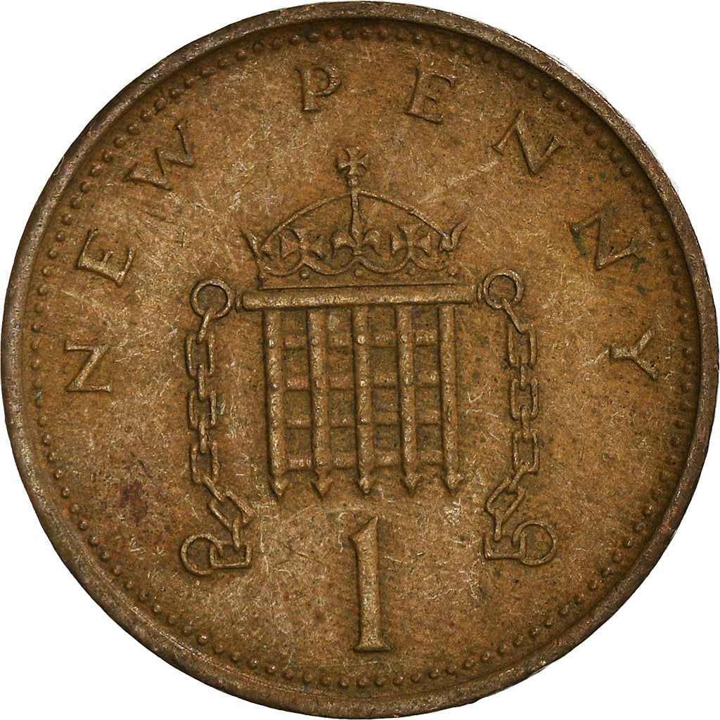 Moneta, Gran Bretagna, New Penny, 1976