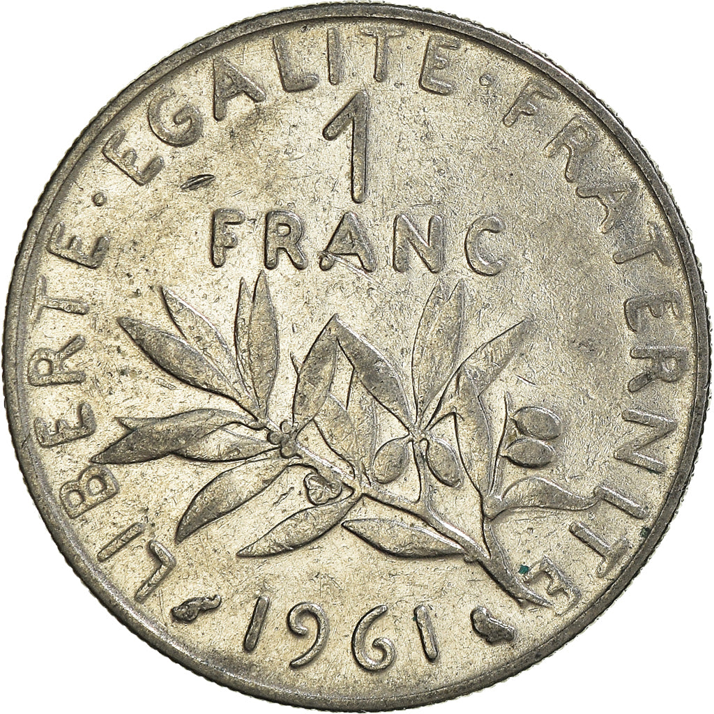 Monnaie, France, Franc, 1961